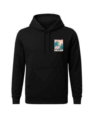 Bluza z kapturem "Miami" - czarna za 179,00 zł