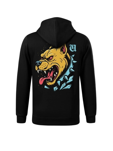 Hoodie "Angry Dog" - black for 179,00 PLN 2