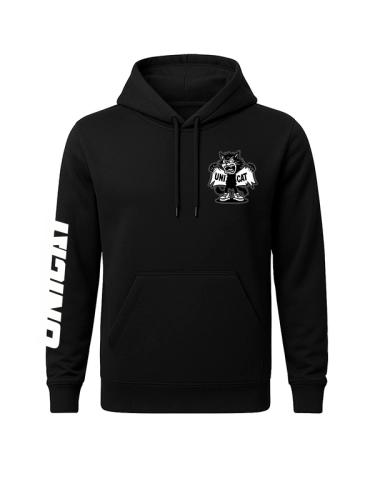 Hoodie "Crazy Cat" - black for 179,00 PLN