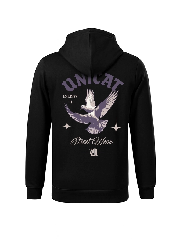 Bluza z kapturem "Dove" - czarna za 179,00 zł