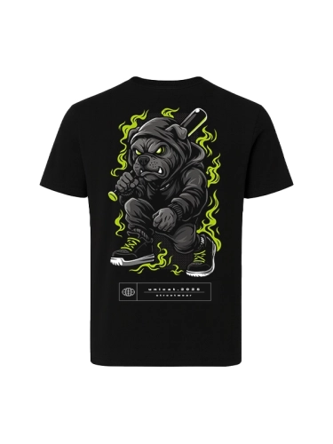 T-shirt "Bulldog" - black for 99,00 PLN