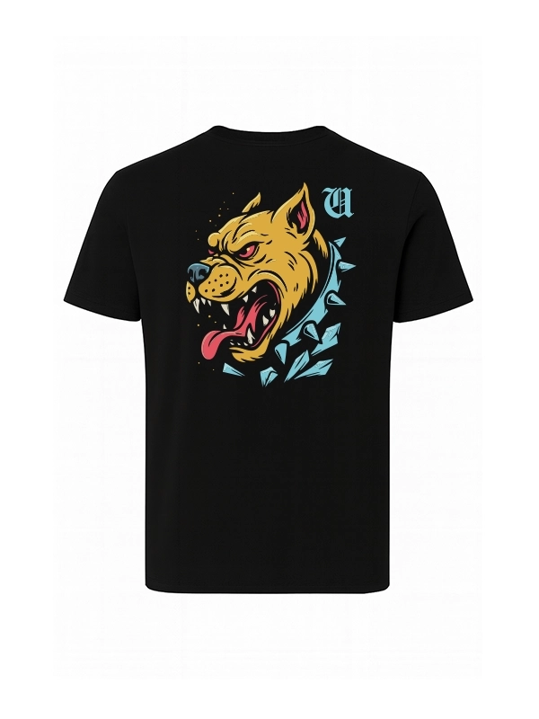 T-shirt "Angry Dog" - black for 99,00 PLN