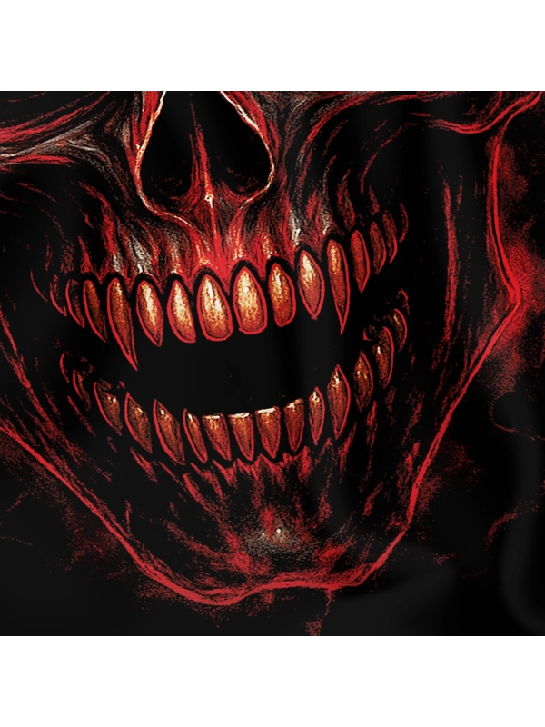 Neck gaiter - "Classic Skeleton" - Black for 49.00 PLN