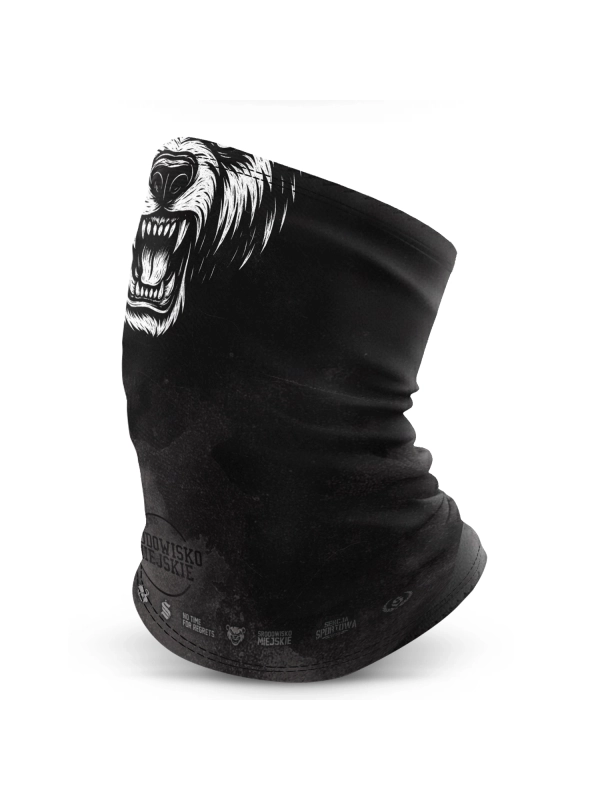 Neck gaiter - "Bear Madness" - Black for 49.00 PLN