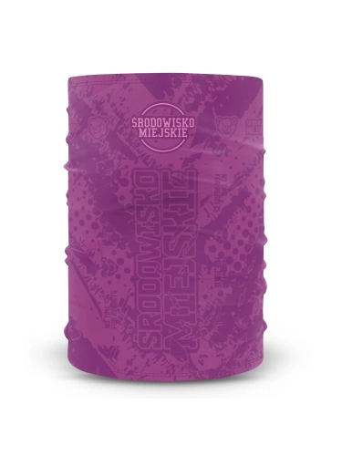 Neck gaiter - "Classic" - Pink for 49.00 PLN