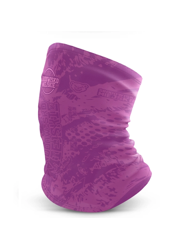 Neck gaiter - "Classic" - Pink for 49.00 PLN