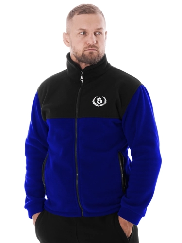 Polar ze stójką "Laur" - Niebieski / Czarny za 259,00 zł