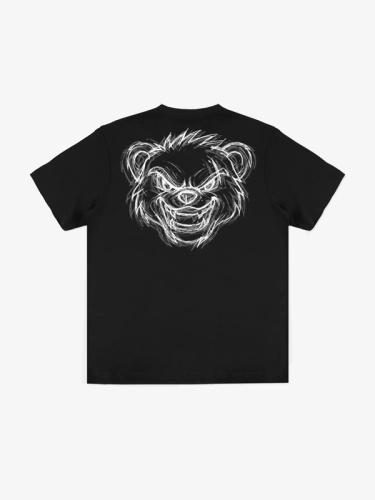 Koszulka "Madness" - oversize - czarna za 129,00 zł