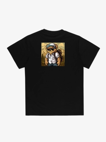 T-shirt "All time on tour Bear Classic" - black for 129,00 PLN