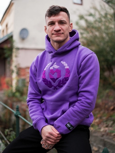 Hoodie "Chenille" - Purple for 269,00 PLN