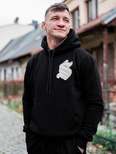 Bluza z kapturem "Santiago" - czarna za 269,00 zł