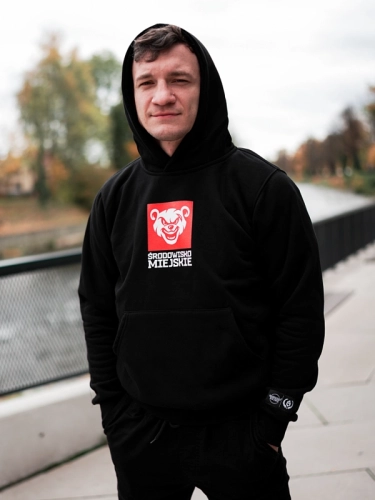 Hoodie "ŚM Sport Bear" - black for 259,00 PLN