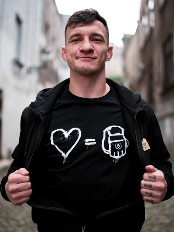 T-shirt "Braveheart" - black for 119,00 PLN