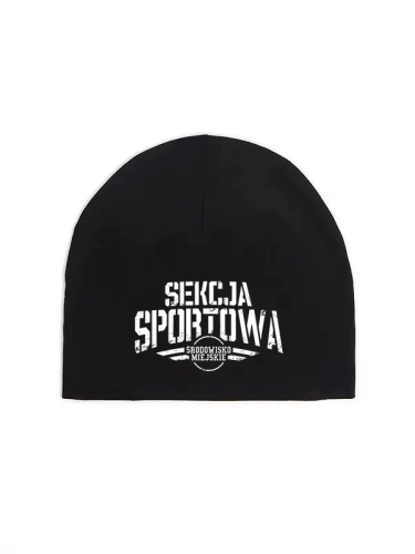Czapka zimowa "Sekcja Sportowa" - czarna za 59,00 zł