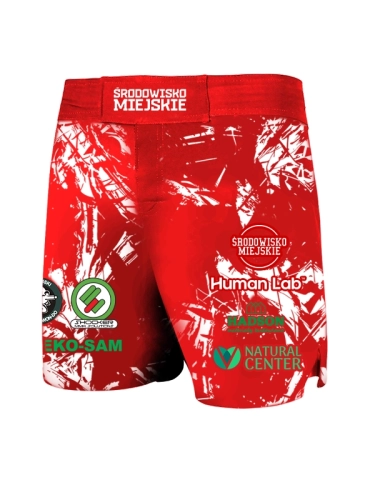 MMA Shorts "Team Kaczmarczyk 2.0" - Red for 199,00 PLN