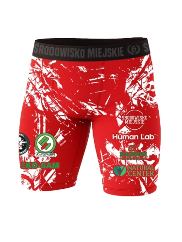 Compression Shorts "Team Kaczmarczyk 2.0" - Red for 199,00 PLN