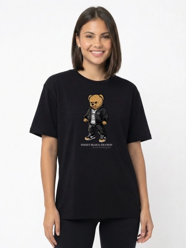 Koszulka "Street Bear" - Czarna za 119,00 zł 1