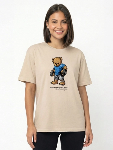 Koszulka "MMA Bear" - Beżowa za 119,00 zł 1