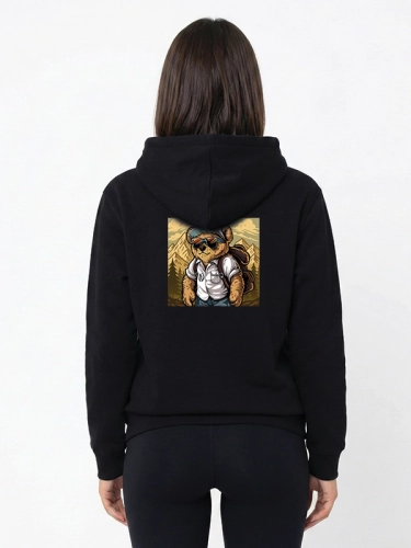 Bluza z kapturem "All time on tour Bear Classic" - czarna za 249,00 zł 1