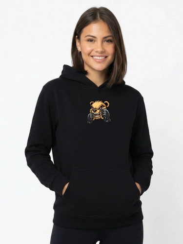 Hoodie "Fighter Bear" - black for 249,00 PLN 1