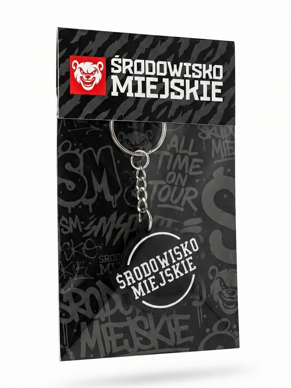 Brelok "Classic" - Czarno/Biały za 15,00 zł