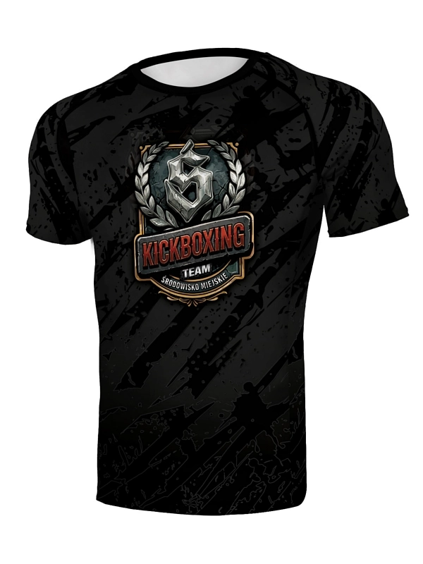 Rashguard "Kickboxing" - Czarny za 169,00 zł