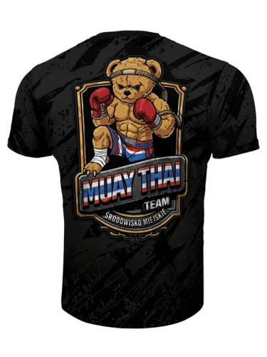 Koszulka Sportowa Mesh "Muay Thai" - Czarna za 139,00 zł