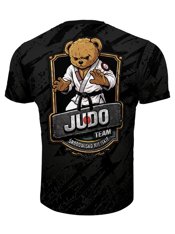 Koszulka Sportowa Mesh "Judo" - Czarna za 139,00 zł