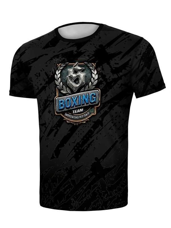 T-shirt Sport Mesh "Boxing" - Black for 139,00 PLN
