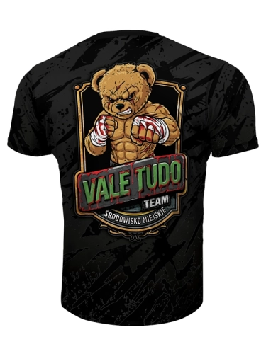 Koszulka Sportowa Mesh "Vale Tudo" - Czarna za 139,00 zł