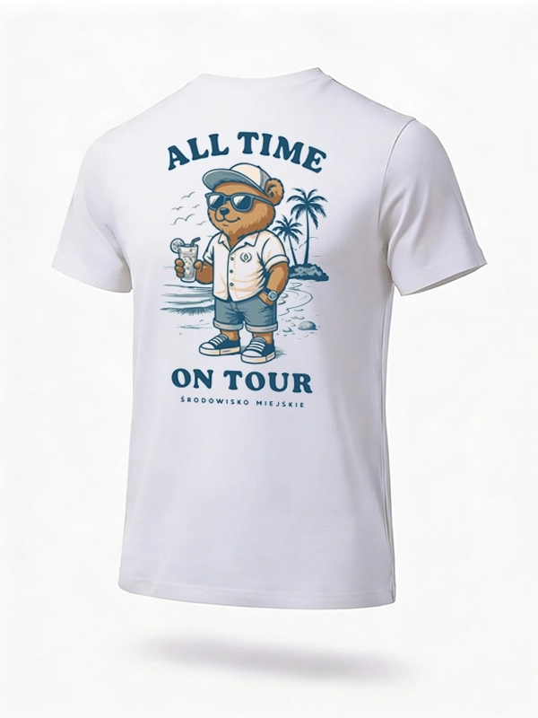 T-shirt "Traveler" - white for 119,00 PLN