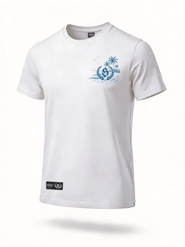 T-shirt "Traveler" - white for 119,00 PLN 2