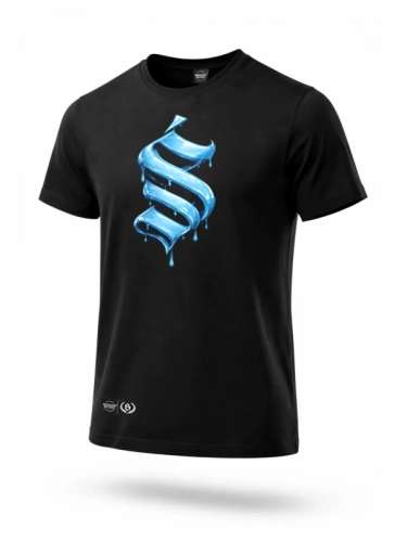 T-shirt "Blue Symbol" - black for 119,00 PLN