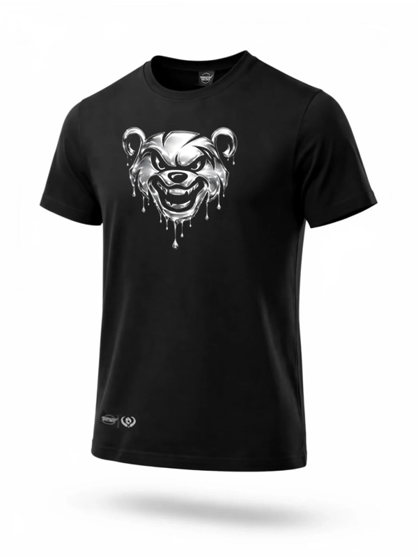 T-shirt "Silver Bear" - black for 119,00 PLN