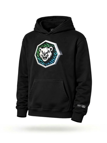 Hoodie "Oktagon" - black for 249,00 PLN