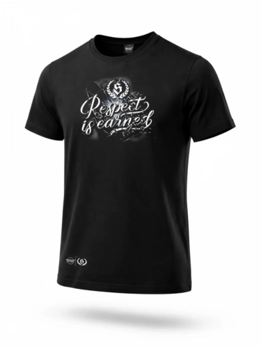 T-shirt "Respect" - black for 119,00 PLN