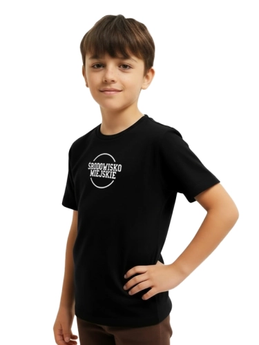 Kid's t-shirt "Classic" - black for 59,00 PLN