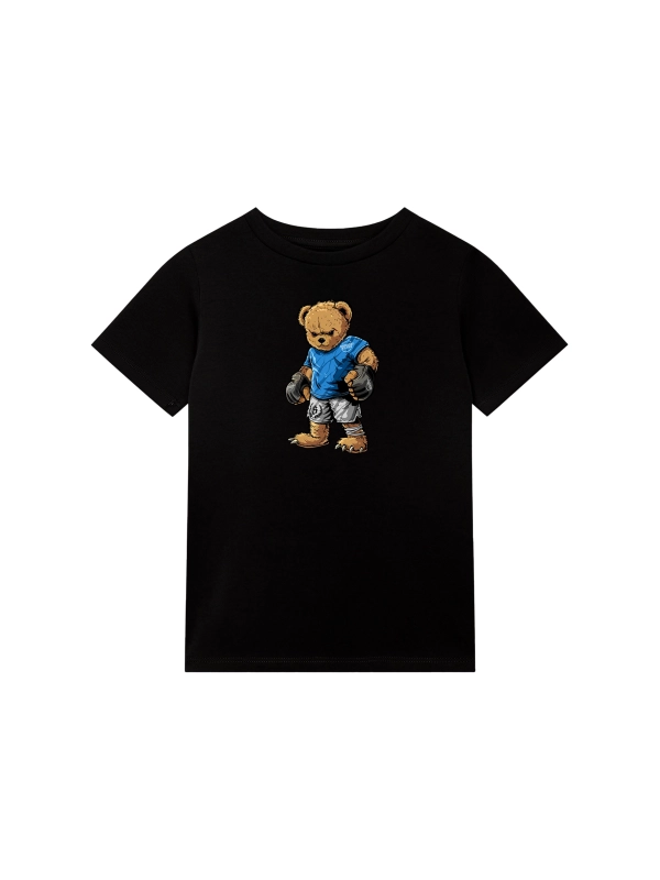 Kid's t-shirt "MMA Bear" - black for 59,00 PLN