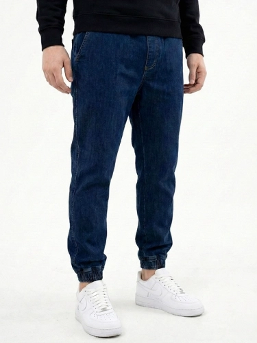 Pants Jeans Jogger "Classic" - Dark Blue for 199,00 PLN 2