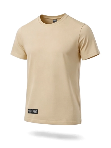 "Basic" T-shirt - Beige for 89,00 PLN