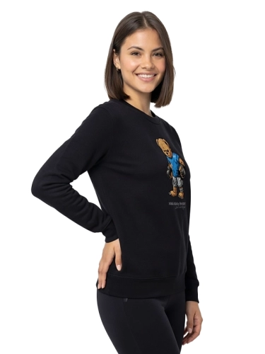 Bluza bez kaptura "MMA Bear- Czarna za 239,00 zł