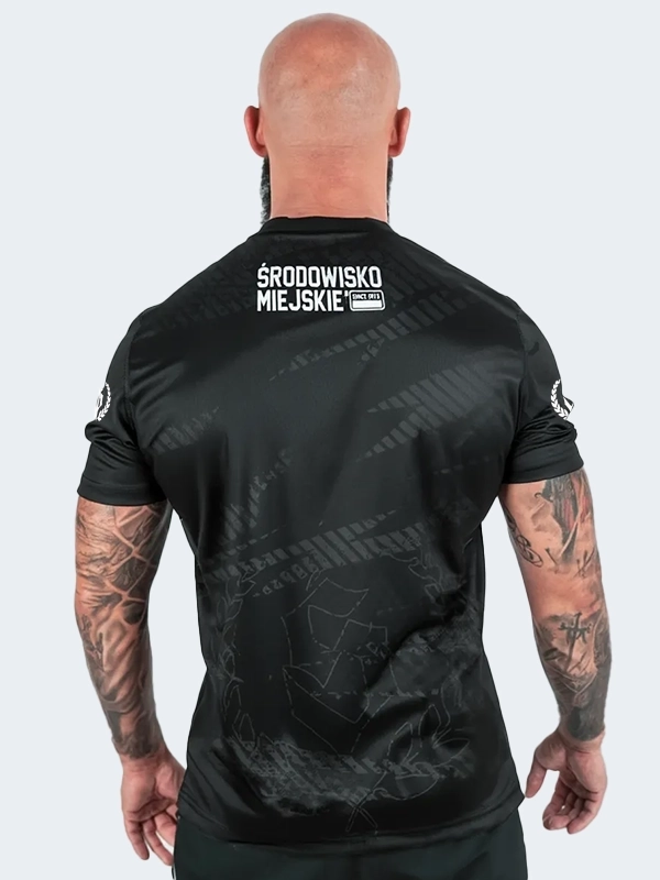 Mesh Sports T-shirt "CLS mini" - Black / Gray for 139.00 PLN