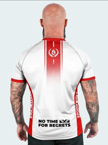 Rashguard "Fusion" - Biało / Czerwony za 169,00 zł 2