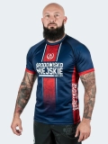 Rashguard "Fusion" - Granatowy / Czerwony