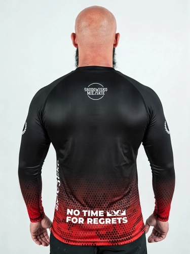 Rashguard "Punch" longsleeve - Black / Red for 169.00 PLN 2