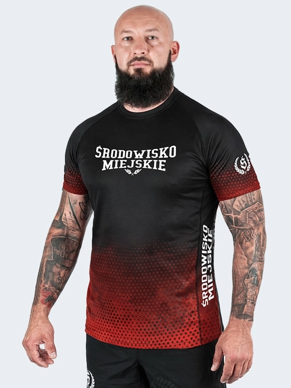 Rashguard "Punch" - Black / Red for 169.00 PLN