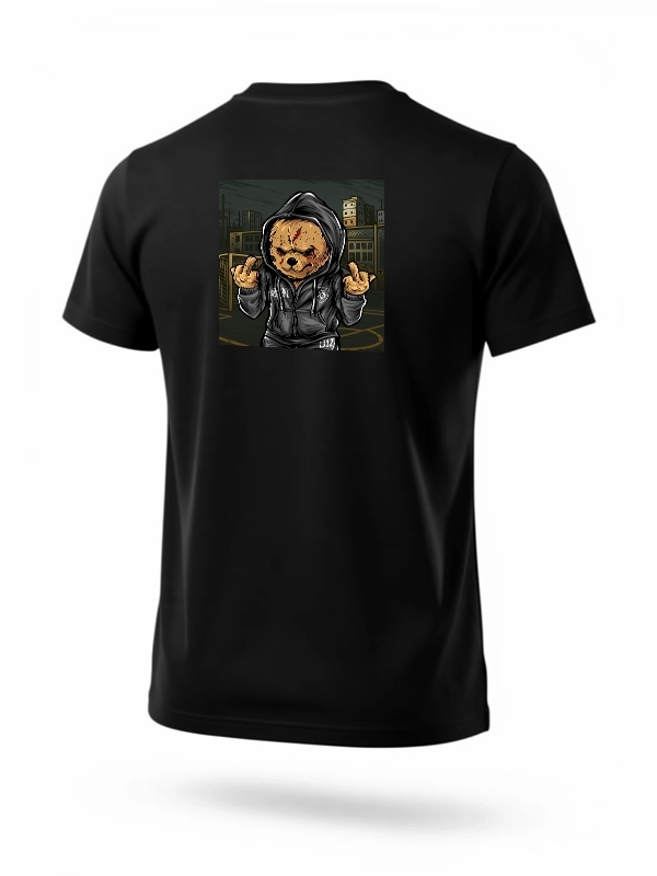 Koszulka "Hooligans Bear Classic" - czarna za 129,00 zł