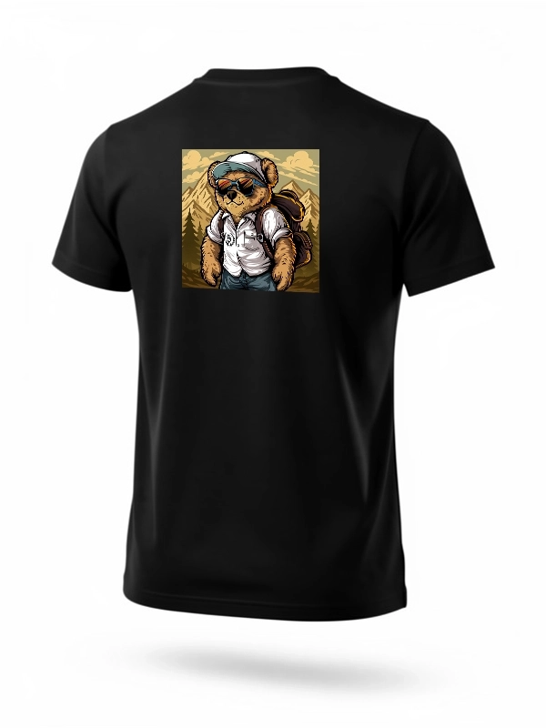 Koszulka "All time on tour Bear Classic" - czarna za 129,00 zł