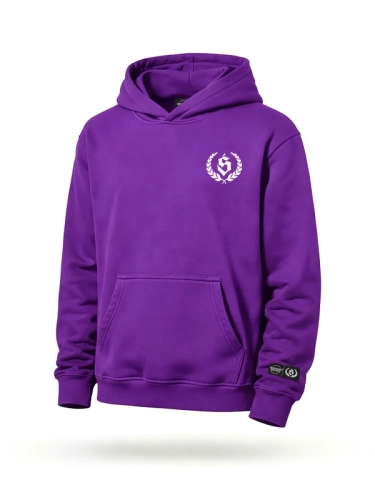 Hoodie "Laur" - violet for 249,00 PLN