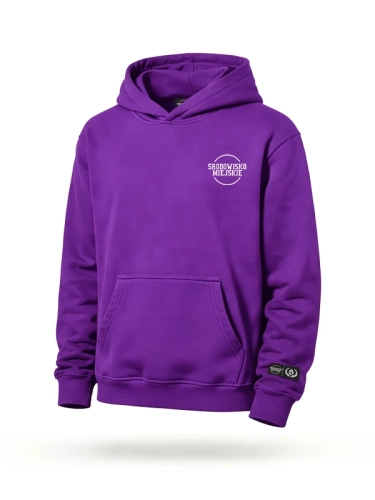 Bluza z kapturem "Classic" - fioletowa za 249,00 zł